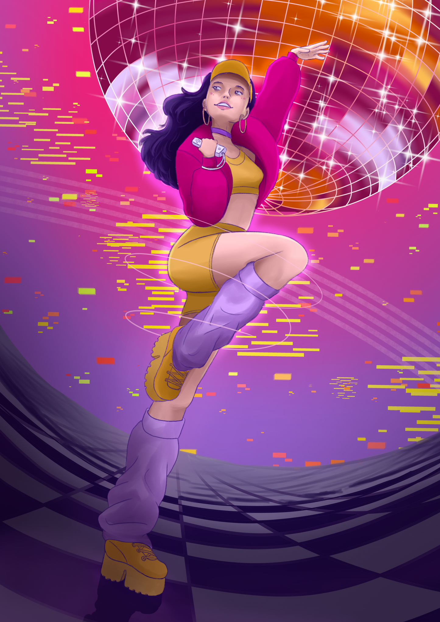 Print A4 - Just dance
