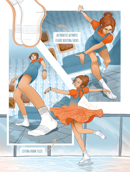 Print A3 - Floor skating