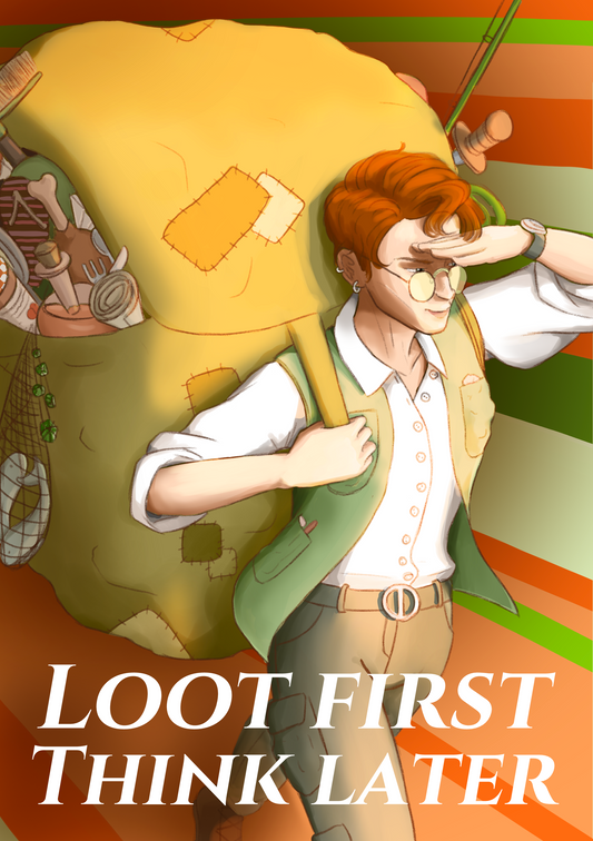 Print A5 - Loot first